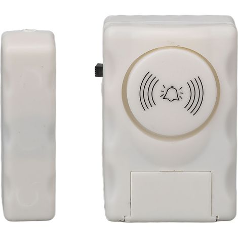 Alarme de porte magnétique MC06, capteur sans fil avec 90dB, système de sécurité domestique, détecteur d'ouverture à 1 porte, protection fiable pour la maison. (1/5)
