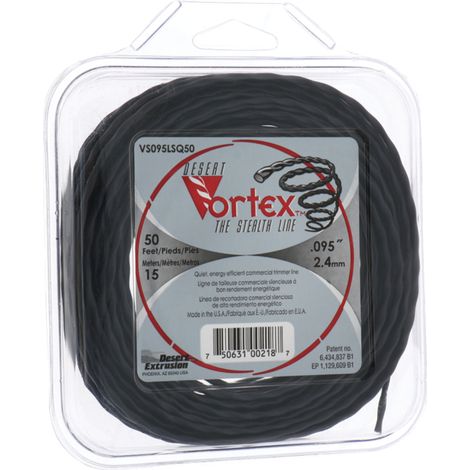 Hilo de corte para desbrozadora fiØ 2,4 mm 15 m DESERT VORTEX (1/2)