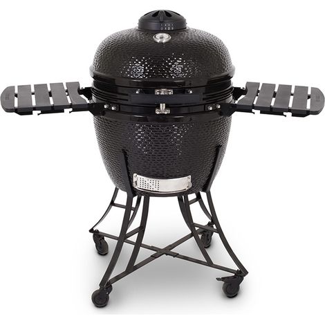 Barbecue Kamado K24 – Surface de cuisson 4270 cm² – Température jusqu'à 370°C – 5 modes de cuisson – Structure céramique avec acier – Pitboss