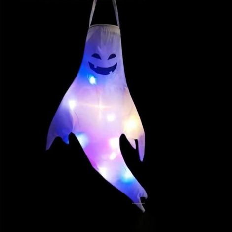 Halloween decoration Lumière LED pour Halloween squelette fantôme horreur Grimace accessoires de fête lum DECORATION DE FETE MURALE (1/3)