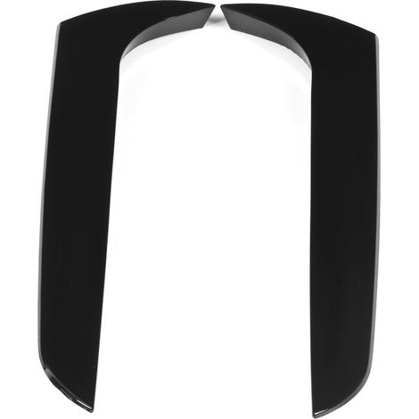Kit de Spoilers Latéraux Vitre Arrière ABS Noir Brillant pour Audi A4 B8 Allroad Avant 2009-2016 (1/5)