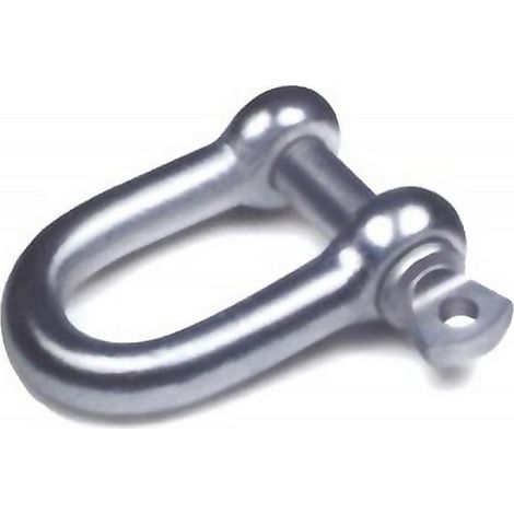 WURKO grillete galvanizado 20 mm sgm/001 , Grillete galvanizado. - Tamaño: 20 mm. - Galvanizado. - Resistente a la corrosión. - Pasador desmontable. - Capacidad de carga nominal no