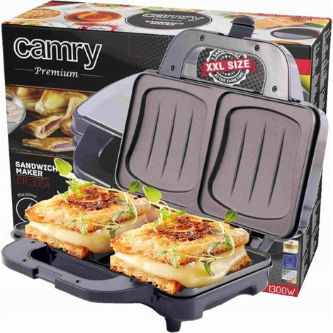 POTENTE TOSTAPANE PER PANINI SPESSI, TOSTAPANE XXL 1300W GRANDE