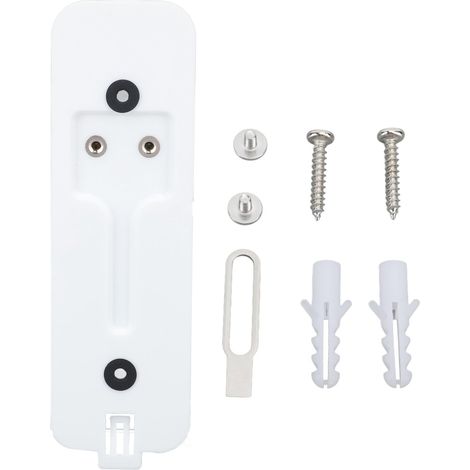 Plaque arrière de remplacement pour sonnette vidéo Blink - Plaque en plastique facile à installer (blanc) (1/5)