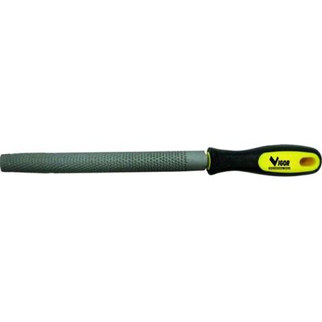 Raspe Vigor Con Manico 1/2 Tonde 1/2 Dolci 8"  Cf.6Pz