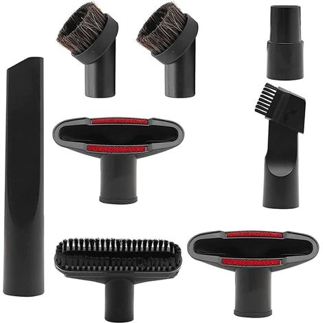 Staubsauger-Zubehörset für Henry – inkl. Bürsten und Düsen, 32 mm/35 mm Adapter (1/4)