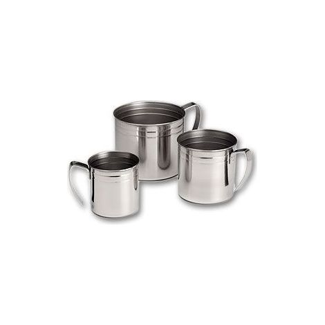 Bicchiere da cucina in metallo con manico rivadossi 8 cm (1/2)