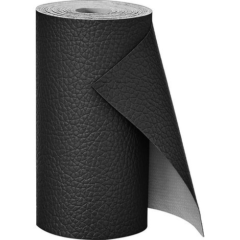 Patch de réparation pour cuir, ruban adhésif de réparation pour cuir 3 x 60 pouces pour meubles, kit de réparation pour siège auto en cuir PU (1/4)