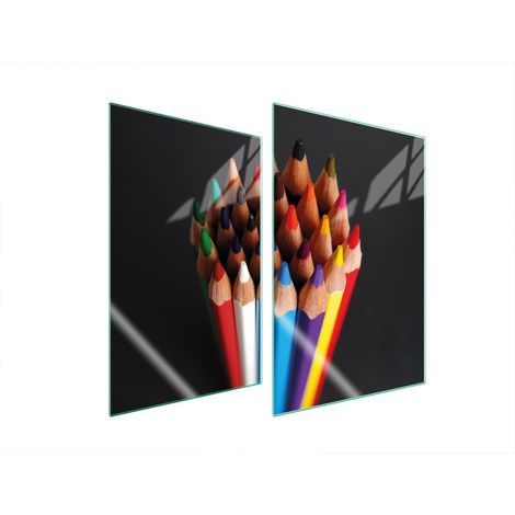 PIASTRA PROTETTIVA IN VETRO PER CUCINA 2x35x52 COLORE (1/5)