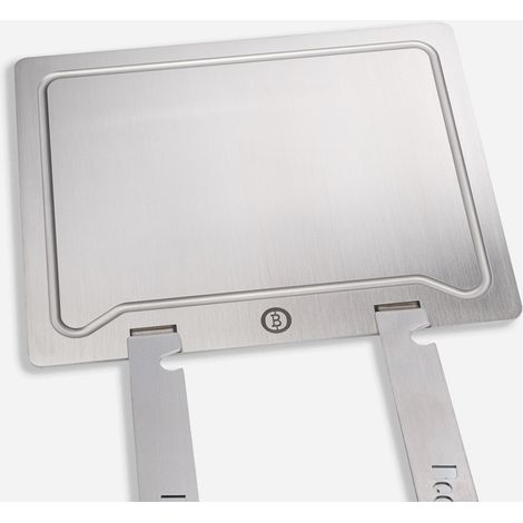 Beefer Plancha  Platte XL  vollständig aus  hochwertigem Edelstahl  - 1260003 (1/5)