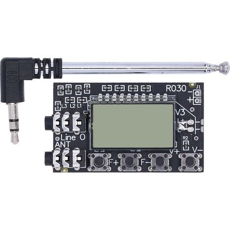 Récepteur FM stéréo DC 3.0V‑12V avec affichage numérique, module audio sans fil 76.0‑108.0MHz (1/5)