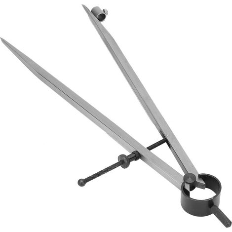 Compas à ailettes, guide de ligne, compas de dessin, outil de bricolage, compas de dessin (250 mm) (1/5)