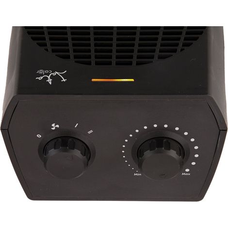 Radiador eléctrico Jata TV74 negro 2000 W plástico (1/4)