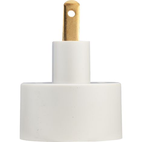 DEBFLEX - ADAPTATEUR ENTREE FRANCE 2P 10/16A SORTIE USA BLANC - 701080