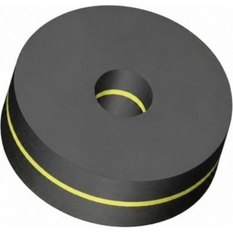 Gebohrte Klappe Neopan EPDM Nr. 12C 4x19x5 - Beutel mit 25 Stück.