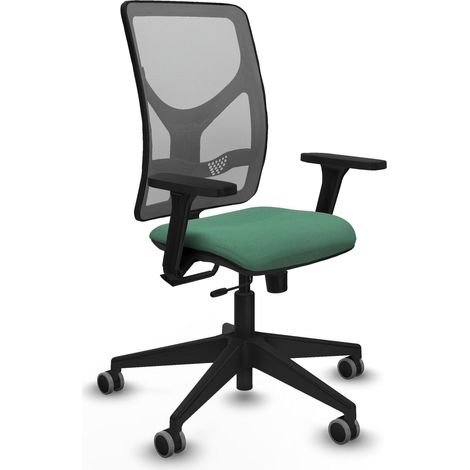 Silla de oficina piqueras y crespo Motilla negro cómodo (1/2)