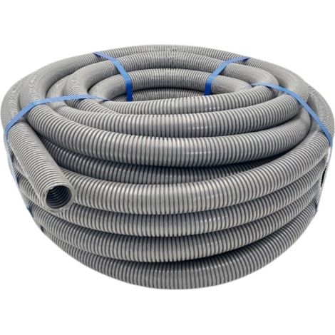 Unitec Flexrohr 40716 32mm 25m mittlere Beanspruchung Flexschlauch dunkelgrau (1/4)