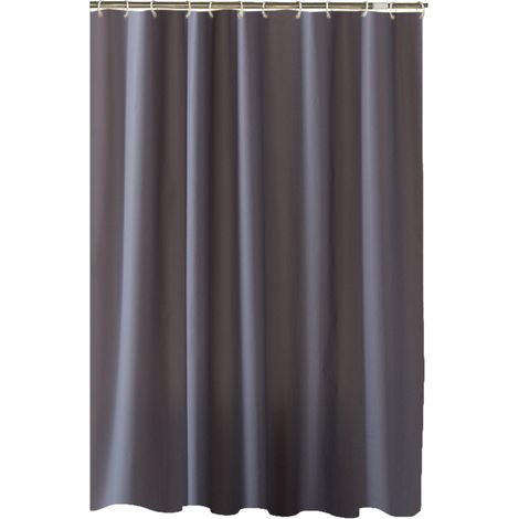 Rideau De Salle De Bain - Polyester Épais Imperméable - Pour Douche Et Séparation D'Espace - 1 Pièce (1/5)