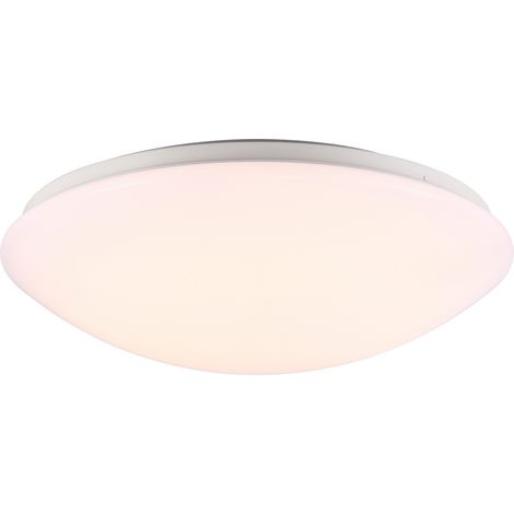 Plafonnier ASK 36 Sensor Métal Blanc, H.10.5 - IP44 - LED Module /Nordlux Intérieur (1/3)