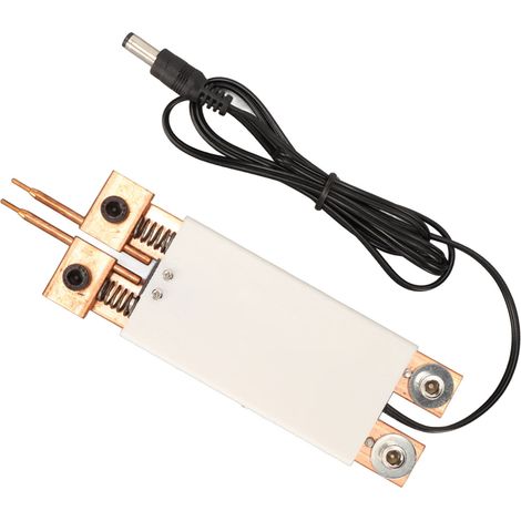 Stylo de soudage par points à batterie professionnel tout-en-un, à gâchette automatique, pour usage domestique et industriel, 4-12 V CC, blanc (1/4)