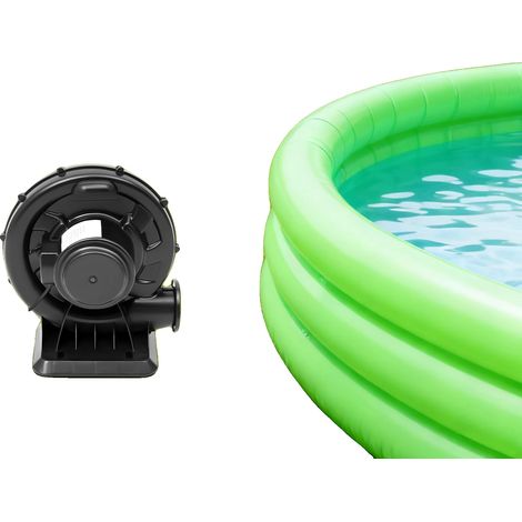 Souffleur Gonflable, Puissance de 250W, Dimensions 12 x 6,5 x 13,58 po, Débit d'Air de 420m³/h, Pression du Vent de 1100Pa, Conçu pour Équipements Gonflables (1/5)