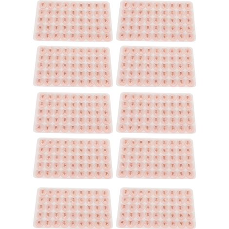 450 pièces de pierres d'acupression auriculaire pour massage des points d'acupuncture et stimulation par pression (1/5)