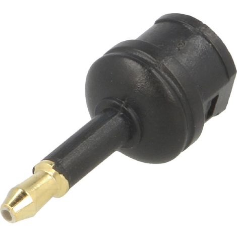 Adaptateur en fibre optique fiche femelle - Noir