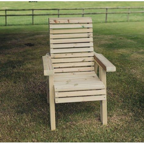 Ergo Wood Garden Single Chair (1/3)