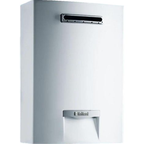 Gas-Wassererhitzer Vaillant outsideMAG 17 L, 46 W, schwarz