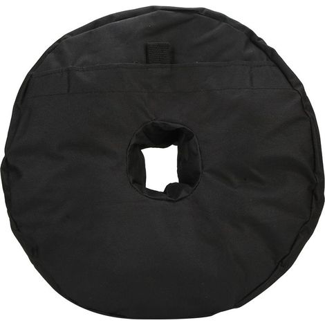Base de parapluie portable 38cm, sac de lestage pour tente, stabilisateur de sable pour plage et extérieur (1/5)