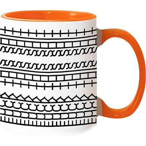 Tasse mit versteckter Botschaft „Scheiß drauf“ – Einzigartige, witzige und originelle Tasse – Geschenk für Frauen und Männer, ideal fürs Büro oder für beste Freunde (1/5)