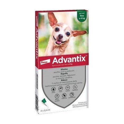 ANTIPARASSITARIO ADVANTIX CANI ELANCO