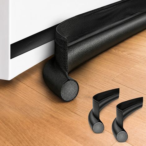 Boudins de Porte 2 Pièces 96 cm Isolants et Découpables À placer sous une porte compatible pour réduire les courants d air la (1/4)