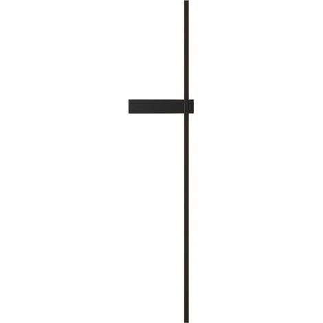 Crosa - Lampada da parete a LED 90 cm, 18W, nera (1/5)