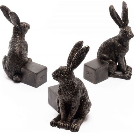 Vigilant Hare Plant Pot Feet - Set of 3