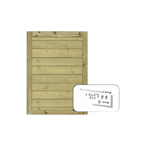 kaiserkraft  PLUS Klink Porta singola inclusa ferramenta  legno