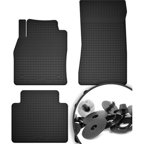 Gummimatten + Stopper für: Nissan Note II Schrägheck (ab 2012)