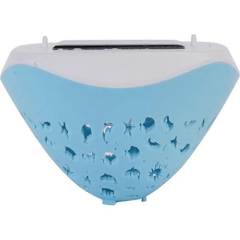 Lampe projecteur LED étanche et colorée RGB clignotante en forme de poisson pour piscine