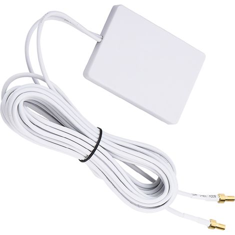 Antenne Amplificatrice Signal 4G LTE 28dbi pour Routeur Mobile Huawei E398 avec Connecteur TS9 Mâle