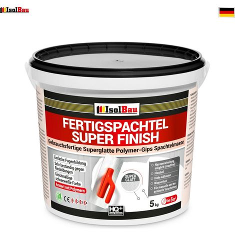 IsolBau Fertigspachtelmasse Super Finish 5 kg (1/2)