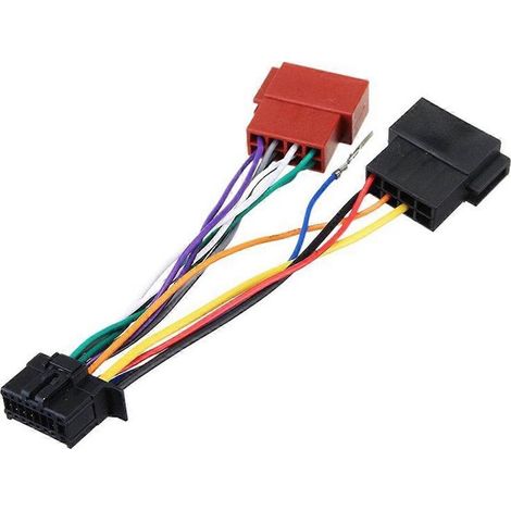 Connecteur de faisceau audio 16 broches pour autoradio CD Pioneer (2003-2000), compatible avec les modèles Pioneer. (1/4)