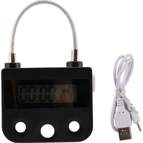Elektronischer Timer mit Zeitsperre, temporärer Countdown-Timer für Zuhause (1/4)