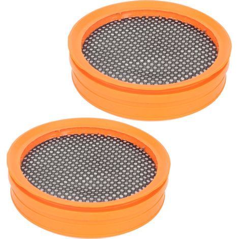 Filtre aspirateur pour Philips FC8009, FC8081, FC6723-FC6728 – Lot de 2 en fibre et silicone (1/4)