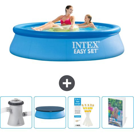Intex Piscine Easy Set Ronde - 244x61 cm - 5-pièces SCB129 (1/5)