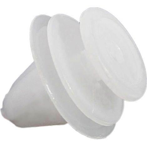 10 clips de fixation blancs pour panneaux de porte de voiture pour 206 207 1007 307-- (1/5)