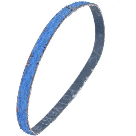Ortviai Bande abrasive en zirconium corindon bleue 330 x 10 mm (40) – lot de 10 pièces pour ponceuse à bande (1/5)