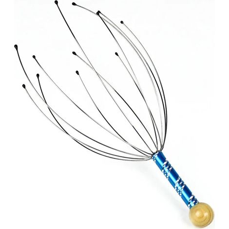 Appareil de massage de la tête et de la nuque en forme de pieuvre - Détente et relaxation - Spa pour tout le corps - Favorise la circulation sanguine - Élimine les tensions musculaires 03815-AquaForge