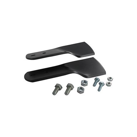 Cuchillos adaptables para cortacésped Stiga, Viking. Reemplaza original: 1134-9082-01 - L: 170mm, diámetro: 8,2mm (vendido por 2). Rotati