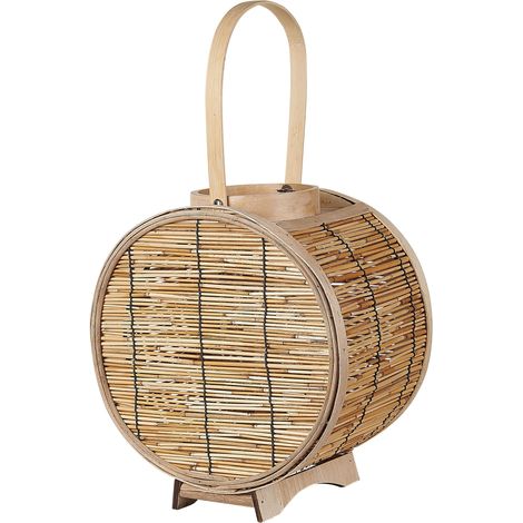Laterne BISTAL Rattan 30 cm Naturfarben
