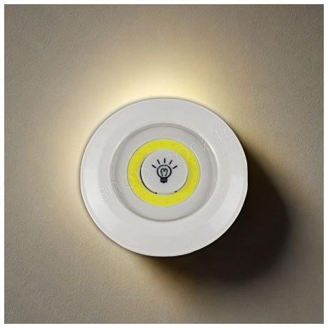 Lampe Poussoir LED COB Sans Fil pour Intérieur et Extérieur (1/5)